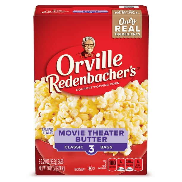 orville redenbacher movie theater butter popcorn ingredients