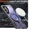 thumbnail image 2 of Funda Magnética para Samsung Galaxy S25 FE Funda con soporte [Compatible con MagSafe] Protección Militar contra Caídas Funda de teléfono de TPU Suave Duradera a prueba de golpes, 2 of 6