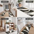 thumbnail image 5 of Black White Gold Marble Pattern Kitchen Rugs Sets Of 3,Kitchen Runner Rugs Non Skid Washable,Decorative Kitchen Floor Mats for Kitchen,Sink,Laundry,17"x30"+ 17"x47" + 17"x59", 5 of 6