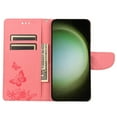 thumbnail image 6 of TECH CIRCLE Case for 2023 Galaxy S23 Ultra 6.8" - Lightweight Wallet Butterfly Case, Pink, 6 of 6