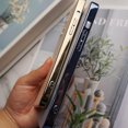 thumbnail image 4 of For iPhone 15 Pro Max Electroplating AG Frosted Phone Case(Sierra Blue),iPhone 14 Pro, 4 of 6