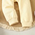 thumbnail image 6 of HCNTES Baby Girl Clothes Winter Toddler Baby Girl Fall Winter Clothes Outfits Funny Letter 6 12 18 24 Months 2T 3T Girl Fall Sweatshirt Pant Set, 6 of 6