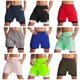 thumbnail image 1 of TFixol Pantalones cortos deportivos 2 en 1 para hombre con cremallera con trabilla para toalla, 1 of 8