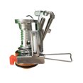 thumbnail image 2 of Yeacher Mini Camping Portable Backpacking Gas Pocket Stoves with Piezo Ignition Fork Spoon for Outdoor Camping Picnic Hiking Cooking, 2 of 7