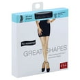 thumbnail image 2 of No nonsense Women's Great Shapes All Over Shaper Pantyhose, Midnight Black, D, 2 of 3