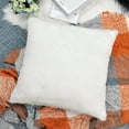 thumbnail image 3 of Home Soft Things Faux Fur Throw Pillow Cover 4 Piece Set-Egret - 20" x 20", 3 of 9