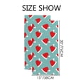 thumbnail image 3 of GZHJMY Red Santa Hats Seamless Pattern Bath Shower Towels Set of 2 for Bathroom - Cute Ghost Soft Microfiber Hand Towel Absorbent Soft Decorative Face Towel for Kids 30 x 15 inch, 3 of 6