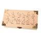 thumbnail image 2 of Caja de madera con tapa, duradera, para guardar baratijas, tarjetas y recuerdos. Estilo C, 2 of 9