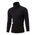 thumbnail image 1 of MYG Pull Décontracté à Col Roulé Slim Chaud à Manches Longues Tops Tricot Grande Taille, 1 of 9