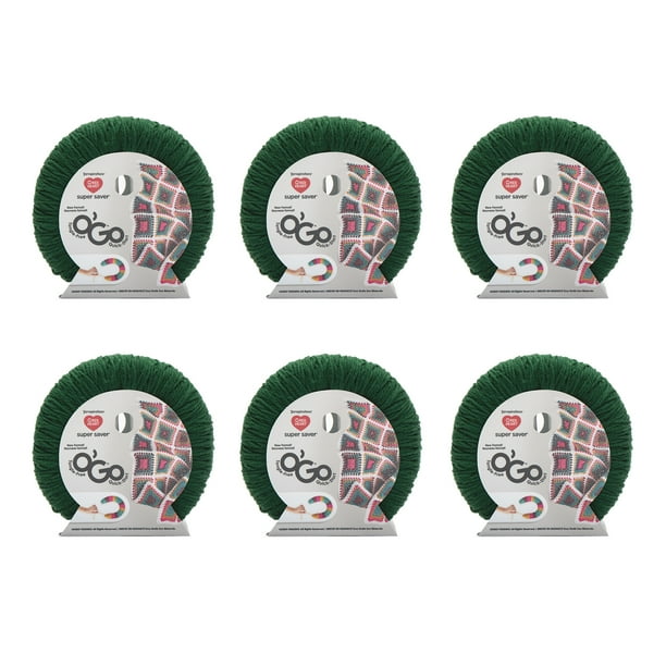 Red Heart Super Saver O Go 4 Medium Acrylic Yarn Hunter 7oz 198g 364 Yards 6 Pack Walmart Com Red Heart Super Saver O Go 4 Medium Acrylic Yarn Hunter 7oz 198g 364 Yards 6 Pack Walmart Com