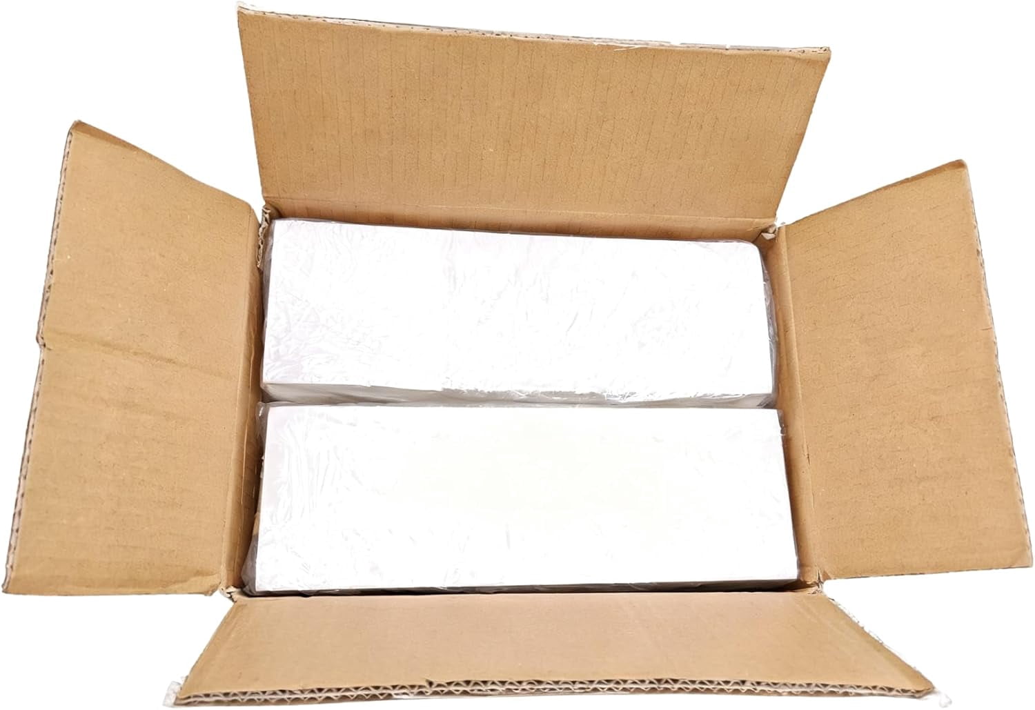 4x6 (100x150mm) Fanfold Direct Thermal Shipping Labels (2 Stacks | 4000 Labels)