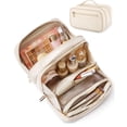 thumbnail image 1 of kurtrusly Wide-Open Travel Makeup Bag For Easy Access To Essentials Brushes Makeup Bag With Compartments D, 1 of 6