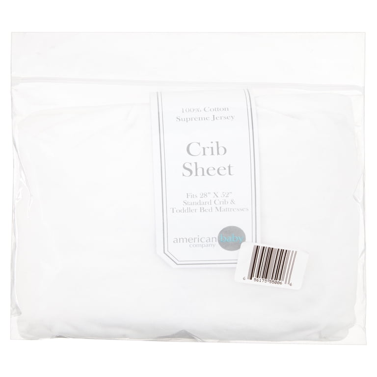 American Baby Company Supreme Fitted Crib Sheet, Premium Cotton photo 6