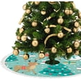 thumbnail image 3 of Christmas Tree Skirt Xmas Tree Skirts 48 in Santa Deer Polar Bear Penguin Christmas Tree Mat for Christmas Holiday Party Ornaments, 3 of 5