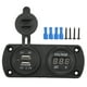 thumbnail image 2 of Adaptador de carga USB para automóvil, cargador rápido para automóvil, medidor de voltaje para automóvil, cargador rápido para automóvil de primera línea, 2 of 9