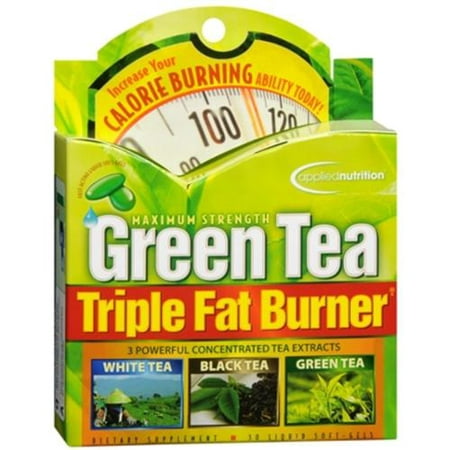 APPLIED NUTRITION Thé Vert Triple Fat Burner liquide Soft-Gels 30 Gels mous (pack de 3)