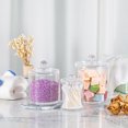 thumbnail image 5 of Pot de Boules de Coton, 3 Pcs Conteneur de Coton-Tige Transparent pour Chambre, 5 of 5