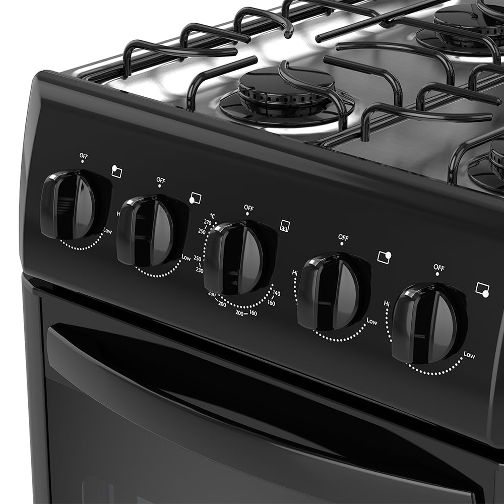 LWW1002B Whirlpool 20" 2.6 Cu ft Gas Range Black, Dimensions 25.9" Depth 38.1" Height and 20" Width