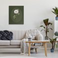 thumbnail image 3 of Stupell Industries Transitional Emerald & White Oval Rose Canvas Art, 16 x 20, by Sally Swatland, 3 of 8