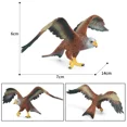 thumbnail image 1 of Figuras de acción de simulación de aves, animales, búho, flamenco, avestruz, loro, águila, guacamayo escarlata, pavo real, tucán, albatros, juguetes en miniatura, 1 of 5