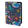 thumbnail image 2 of Pofeuu Marine Inhabitants Print Travel Document Organizer Passport Holder Men Women for Family (6.5 in x 4.5 in),Wallet Holder Credit Card Clutch Bag Case, 2 of 5