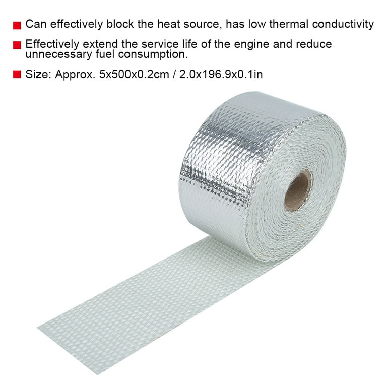 Exhaust Pipe Wrap, Exhaust Heat Wrap, Heat Insulation Wrap, Pipe Wrap,  Exhaust Header Pipe Tape