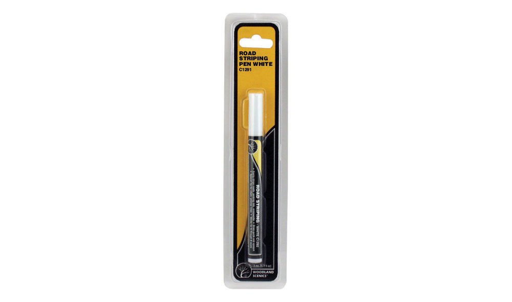 WOODLAND SCENICS C1291 Road Striping Pen White