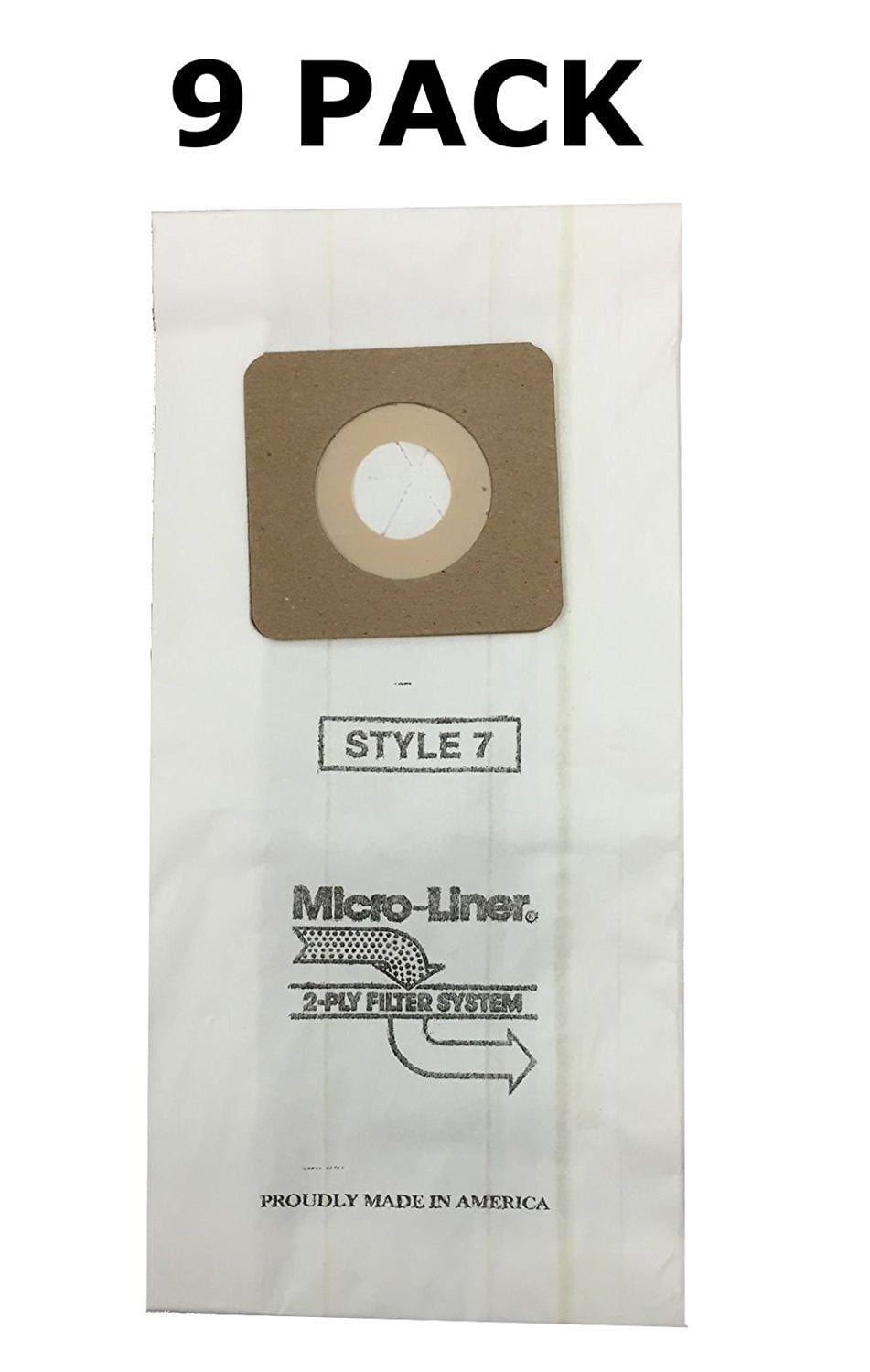 Repl. Bissell Lift-Off Paper Style 1, 4 & 7 Vacuum Bags, 30861
