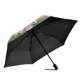 thumbnail image 2 of Cartoon Panda Folding Umbrella UV50+ Waterproof Sun Protection Auto Open Close Compact Fiberglass Frame, 2 of 8