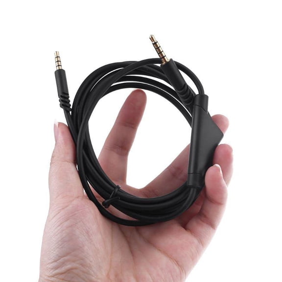 2m Earph Audio Cord Cable Volume Control Replacesfits for Astro A10 A40 Headset, Audio Extension Cable,Accessories