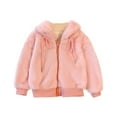 thumbnail image 2 of LOVZFMLL Vestes pour Filles Manches Longues Col Rond Manteau Manches Longues Bas 2-3 Ans, 2 of 7