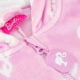 thumbnail image 5 of Barbie Girls Fleece Onesie Light Pink Sizes 5-14, 5 of 7