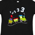 thumbnail image 4 of Inktastic Third Birthday Party Train Boys or Girls Toddler T-Shirt, 4 of 5