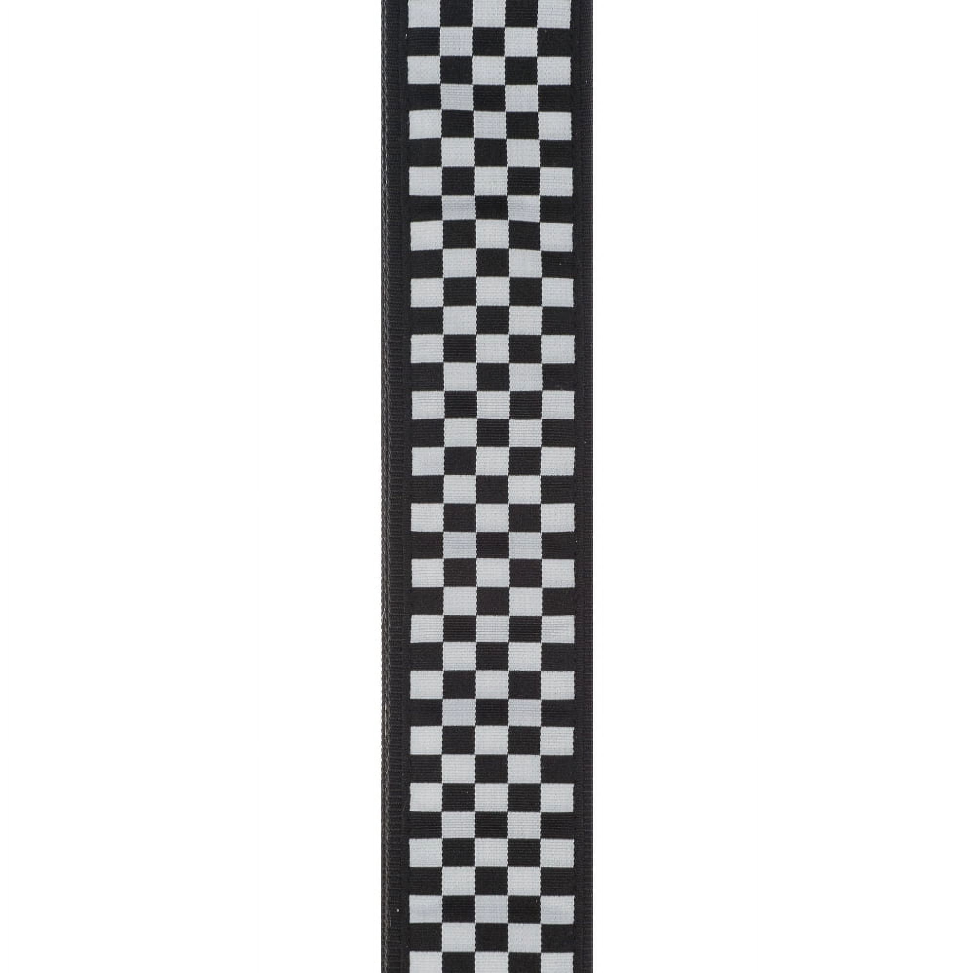 Woven Guitar Strap, Check Mate