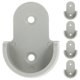 thumbnail image 1 of 30pcs Plastic Rod Socket Wardrobe Flange Rod Holder Closet Rod End Supports 25mm, 1 of 4