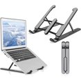thumbnail image 1 of Soporte para portátil, 6 niveles de metal y plástico ventilado para portátil, elevador ligero para portátil, compatible con MacBook PRO Air, Lenovo, otros portátiles de 10 a 17 pulgadas (negro) ShuxiuWang 9024735615545, 1 of 1