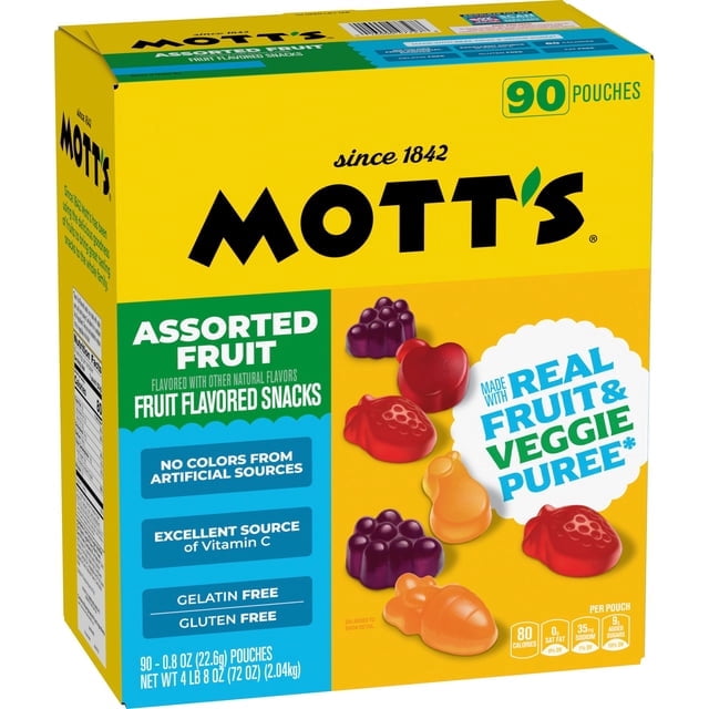 Welch's Fruit Snacks, Berries TMA3 'n Cherries, Gluten Free Welch's Fruit Snacks, Berries TMA3 'n Cherries, Gluten Free