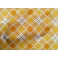thumbnail image 4 of oneOone Cotton Cambric Pale Orange Fabric Argyle Check Sewing Fabric By The Yard Printed Diy Clothing Sewing Supplies 56 Inches Wide, 4 of 4