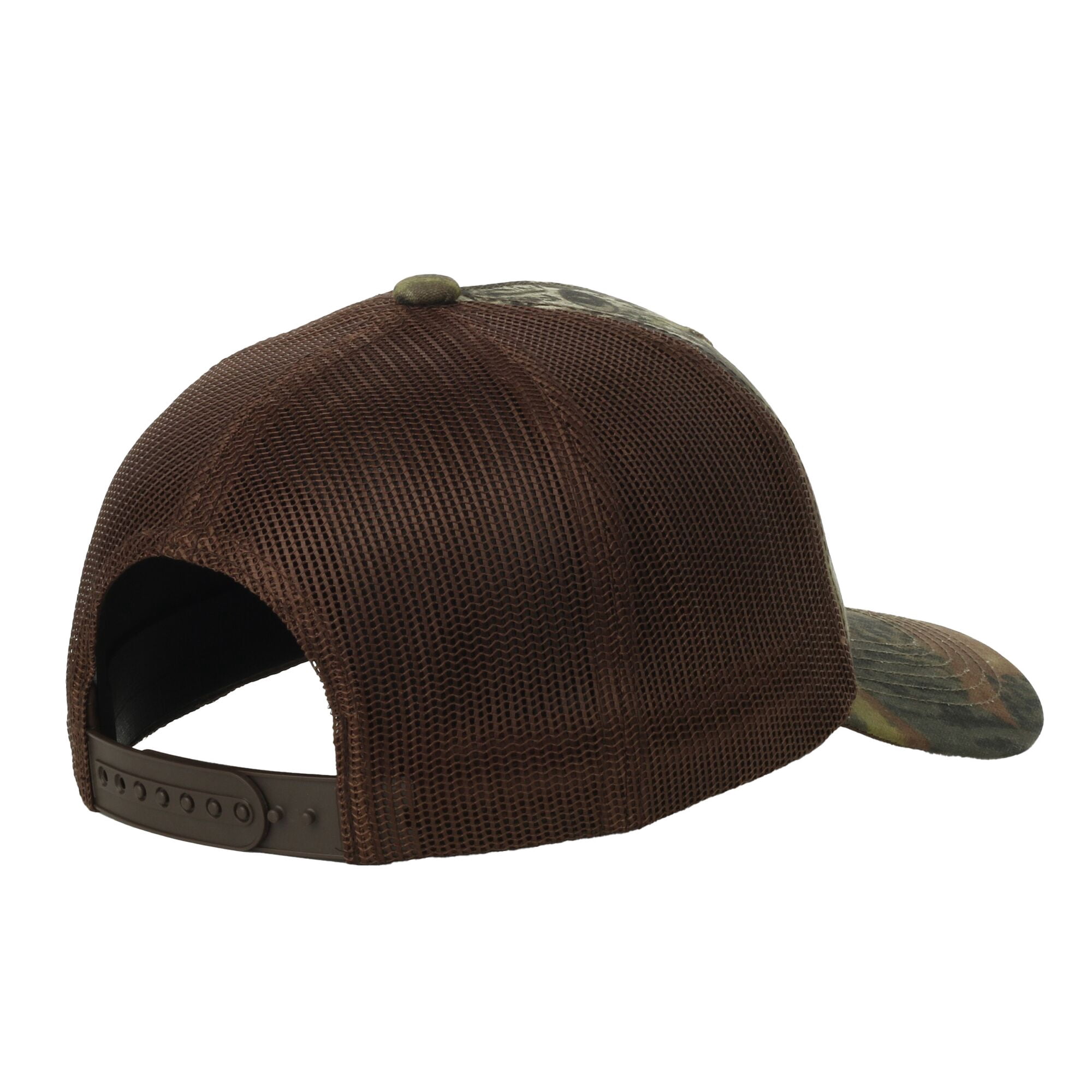 Mossy Oak® New Break-Up Camo Trucker Hat – Mid Profile Mesh Back Snapback, One Size