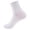 White, variant on Ribbed Cuff Crew Socks Mid Calf Soft Breathable Knit Hosiery For Daily Casual Sports Outfit,White,One Size