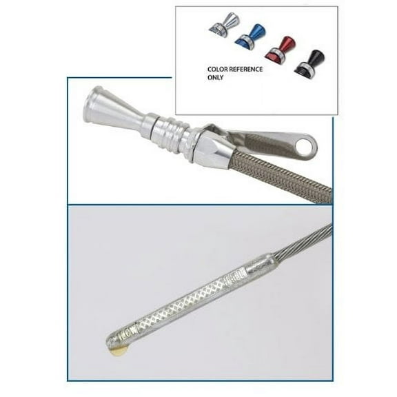 Lokar 1220264 LOC1220264 ANCHOR TIGHT ENGINE OIL DIPSTICK FOR BB MOPAR BLACK FINISH