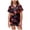 Black, variant on felwors Girls Halloween Pajama Set Short Sleeve Button Down Silky Satin Girls PJS Kids Sleepwear Summer Nightwear Loungewear Set (Pink,10-11 Years)