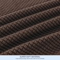 thumbnail image 4 of 2024 Textured Grid Stretch Sofa Cover Couch Slipcover with Separate Cushion Cover(Gray  Sofa), 4 of 6