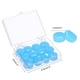 thumbnail image 2 of Tapones de Silicona Uxcell para Dormir, Cancelación de Ruido con Estuche Azul 12 Pcs, 2 of 7
