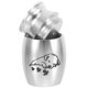thumbnail image 3 of Metal Pet Urn Metal Memorial Pet Cremation Urn for Dog Cat Ashes Funeral Keepsake Urn, 3 of 4