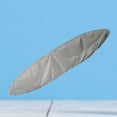 thumbnail image 3 of Raindrops Kayak Canoe Storage Cover Waterproof and UV Sunblock Shield Protector Range for 2.6-3 Meters Fishing Boat/Kayak/Canoe(Silver), 3 of 8