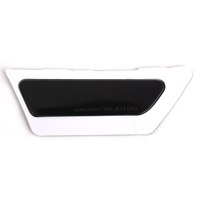 Faros Luz de marcador de luz lateral del parachoques delantero del coche para Audi A4 B9 2017-2019 (negro derecho)