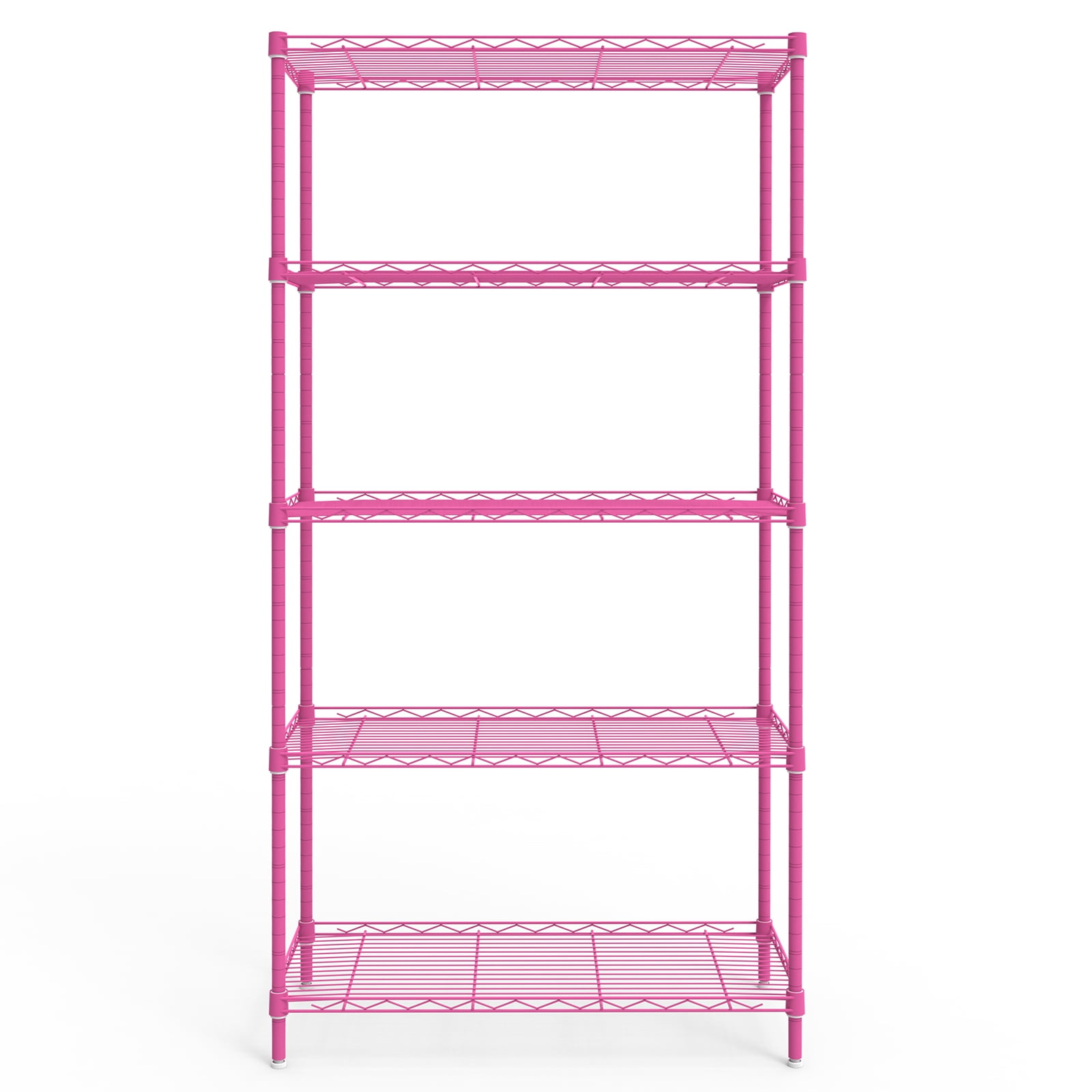 Ktaxon 5-Tier Wire Shelving Unit, Steel Storage Rack for Garage