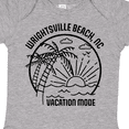 thumbnail image 4 of Inktastic Summer Vacation Mode Wrightsville North Carolina Boys or Girls Baby Bodysuit, 4 of 5