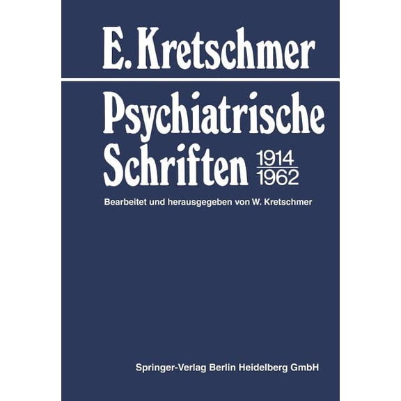 Psychiatrische Schriften 1914-1962, (Paperback)